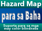 Fujimino City Hazard map para sa Baha(Suporta para sa mga may color blindness)